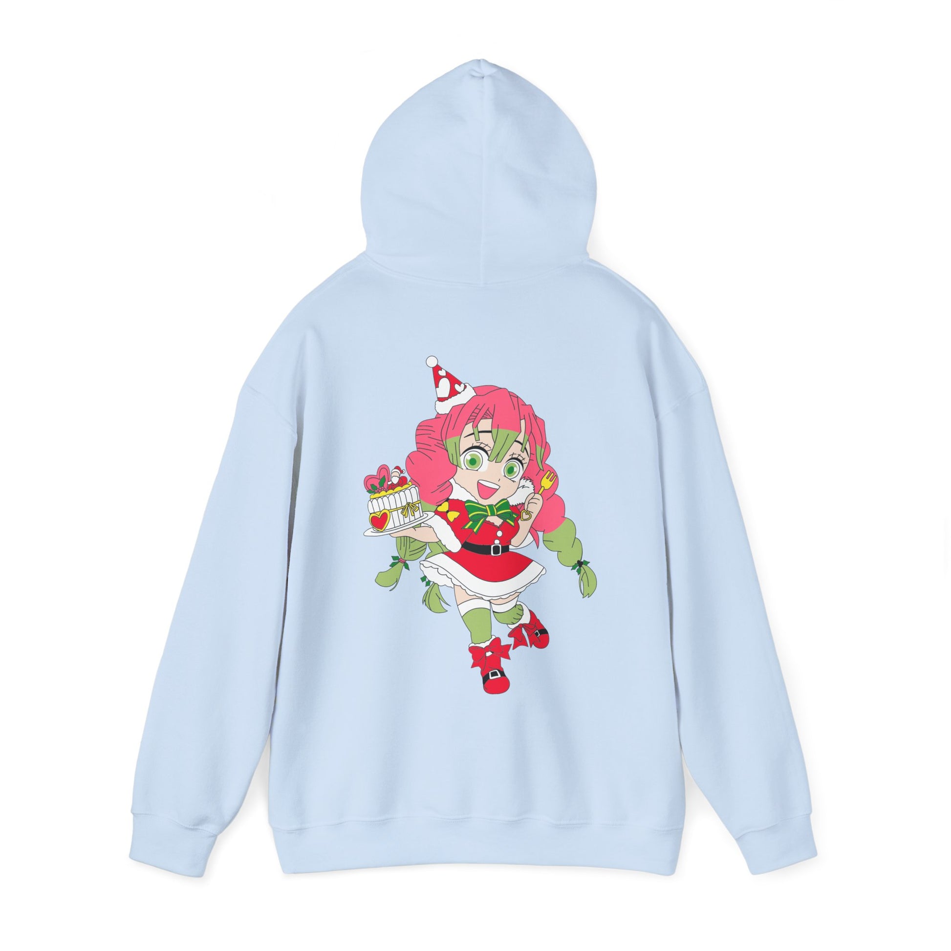 Demon Slayer Hoodie Chibi Mitsuri Kanroji Chirstmas Anime Hoodie