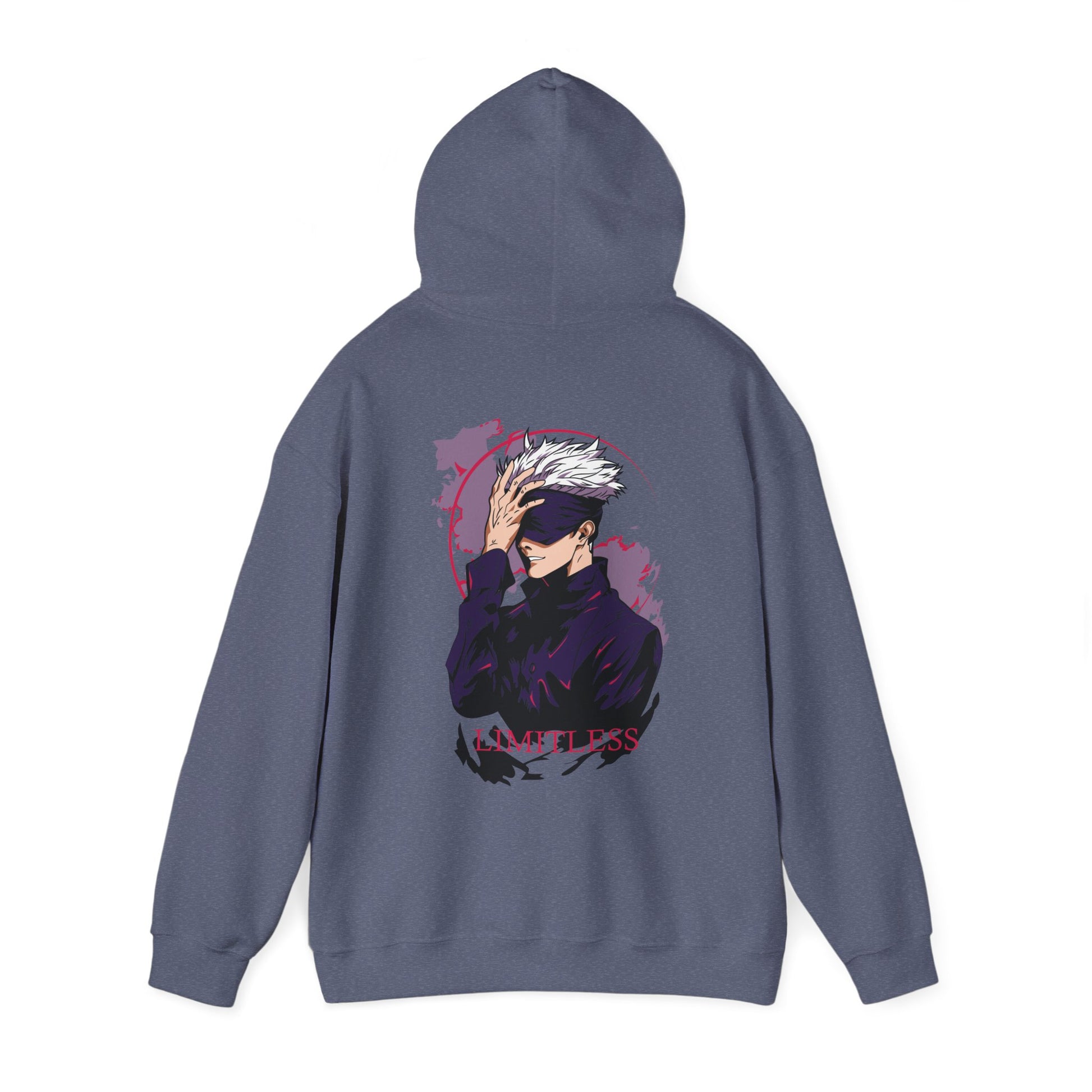 Jujutsu Kaisen Hoodie Gojo Limitless Premium Anime Graphic Hoodie