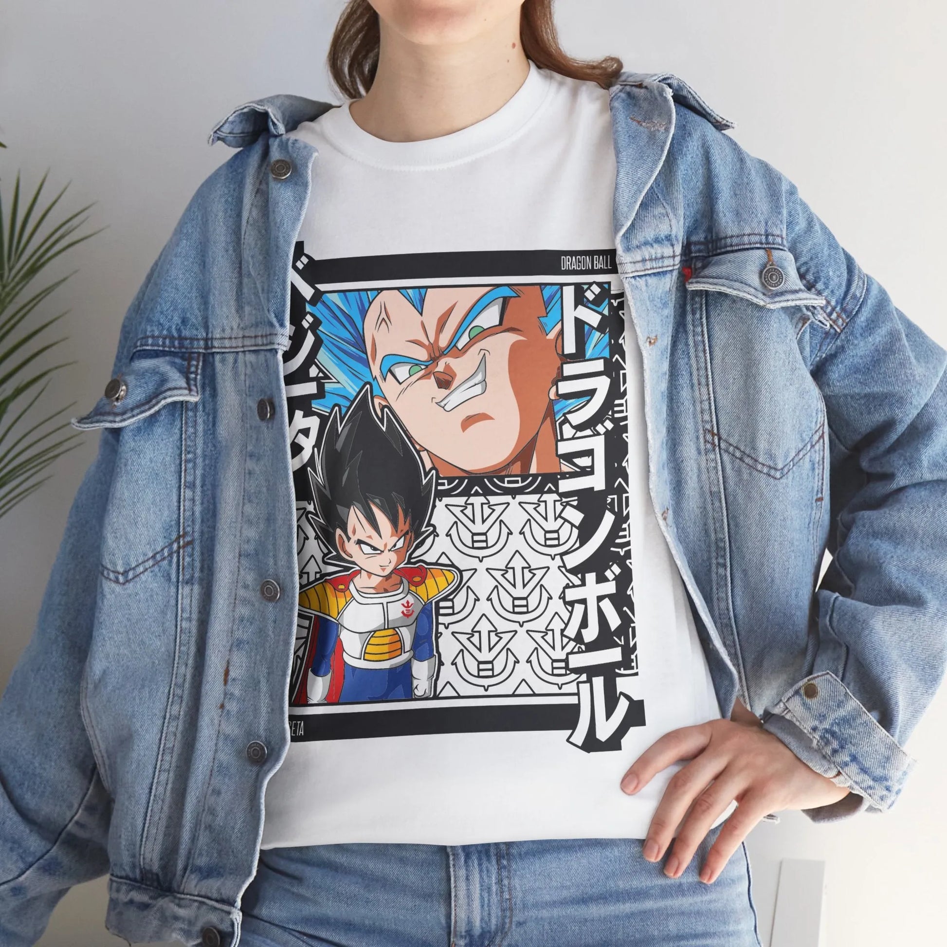 Dragon Ball Saiyan Vegeta Shirt Premium Anime Shirt