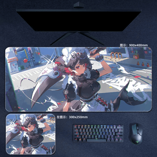 Zenless Zone Zero Ellen Mousepad Anime Gaming Desk Mat