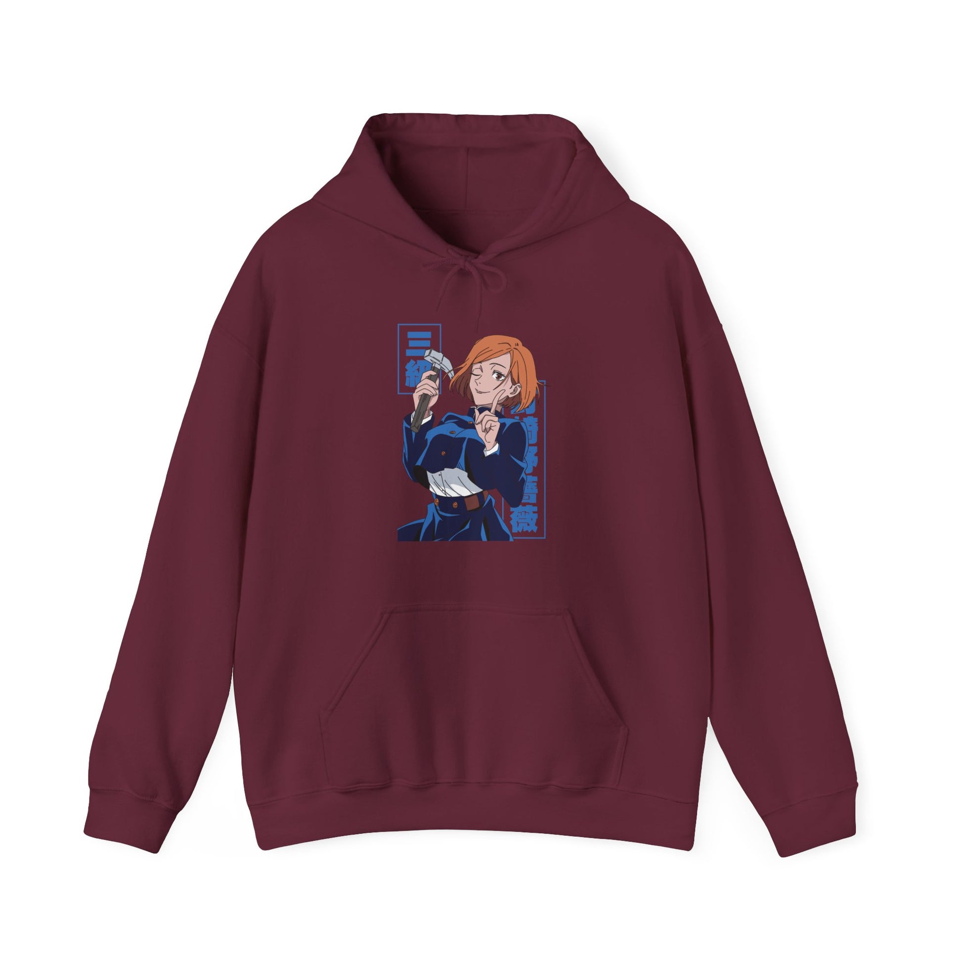 Jujutsu Kaisen Hoodie Nobara Kugisaki Premium Anime Graphic Hoodie