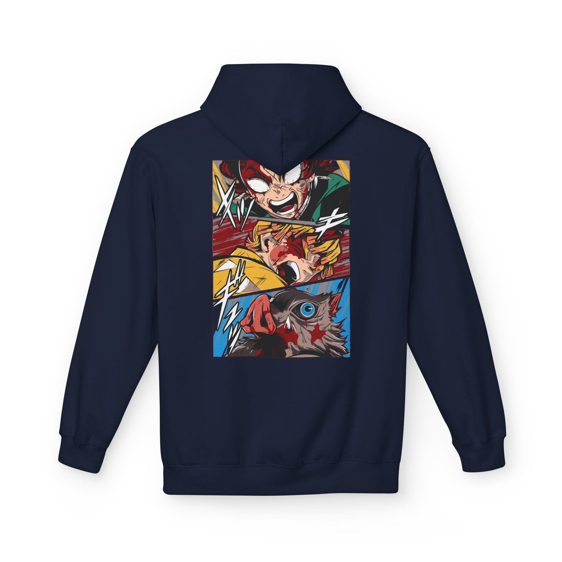 Demon Slayer Hoodie Midweight Softstyle Custom Anime Graphic Hoodie