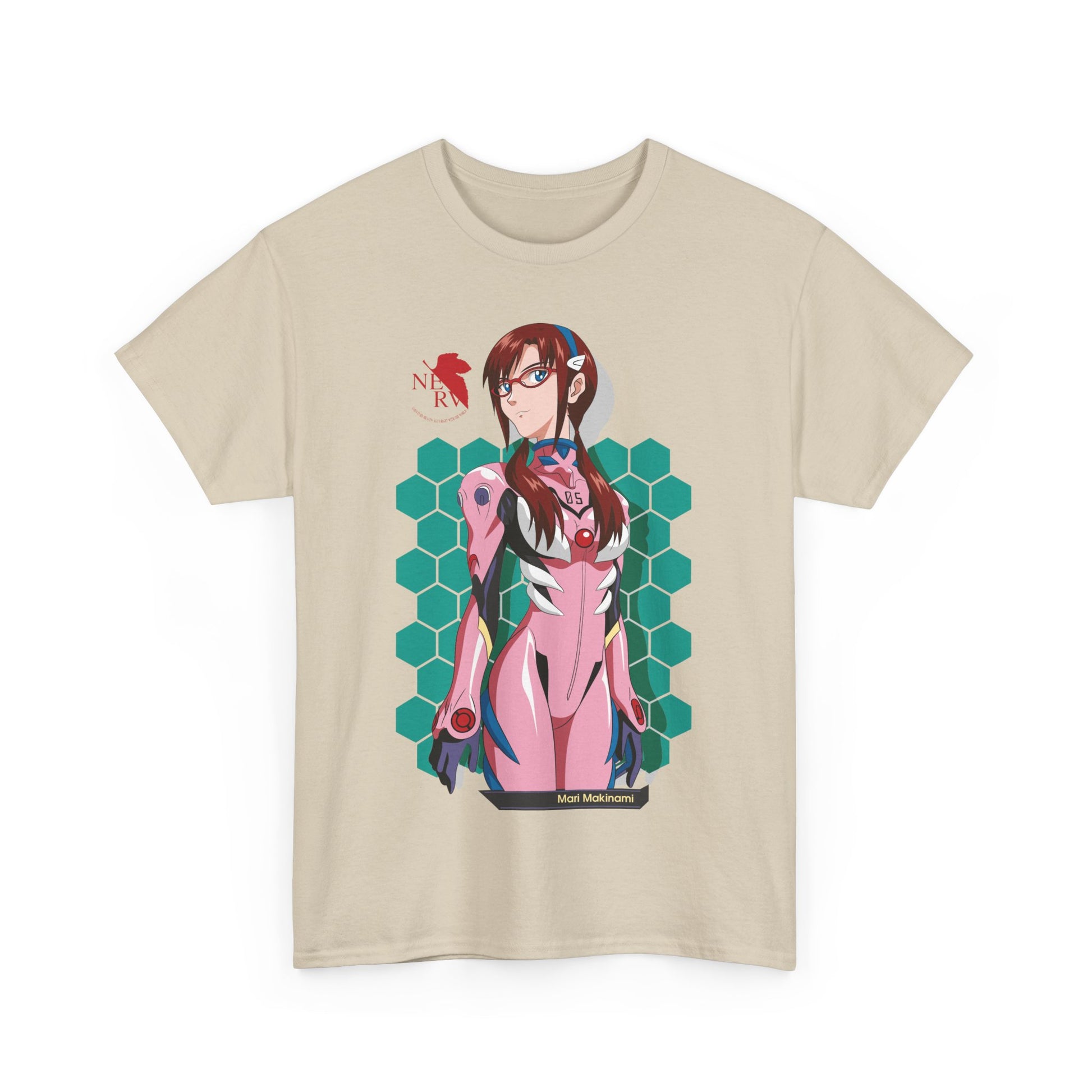 Neon Genesis Evanglion Shirt Mari Makinami Premium Anime Shirt