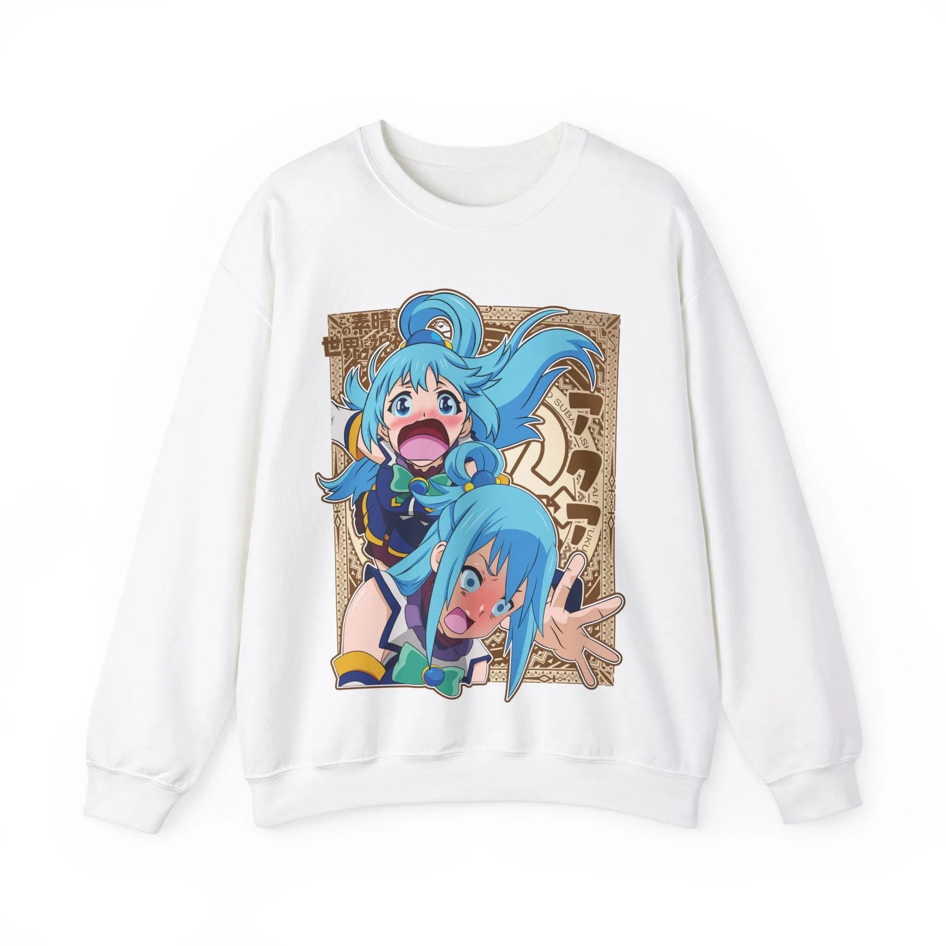 Konosuba Aqua Sweatshirt V1 Cozy Comfort Anime Sweatshirt