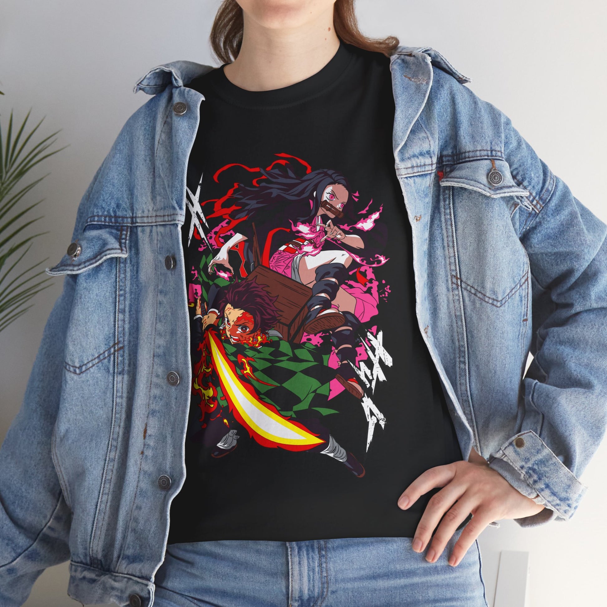 Demon Slayer Shirt Tanjiro and Nezuko Premium Anime Shirt