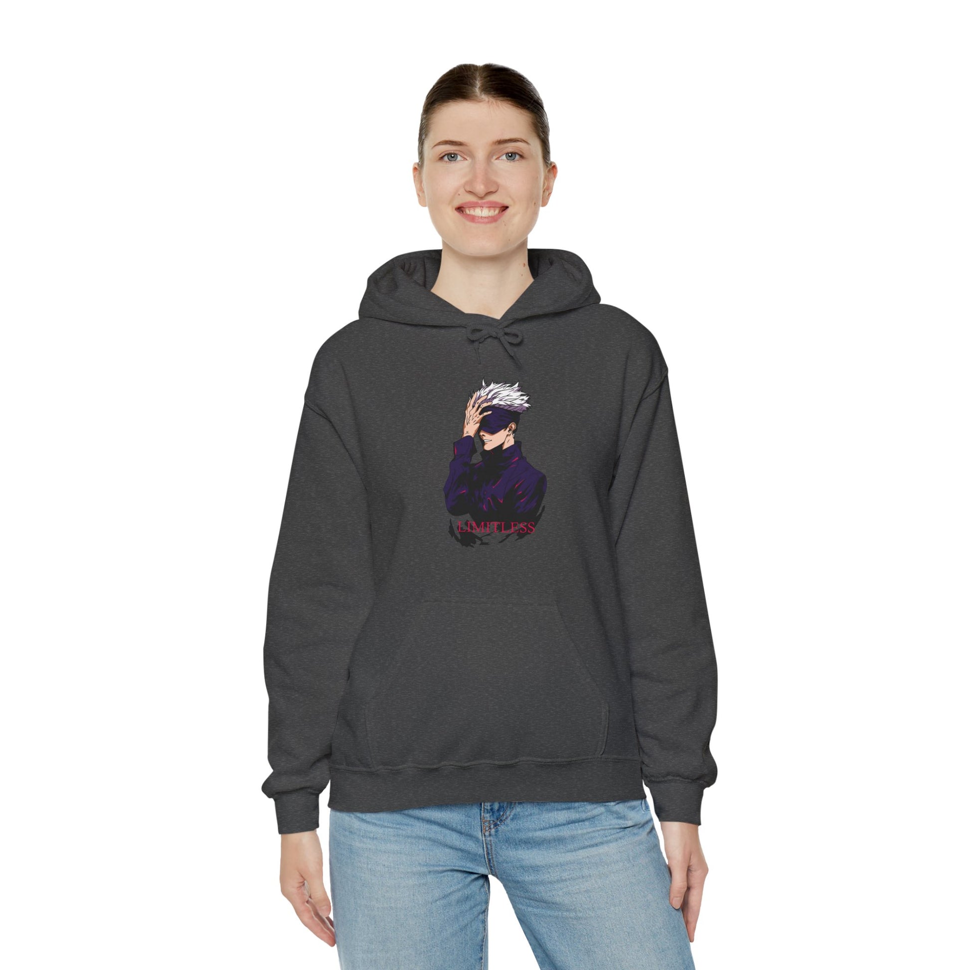 Jujutsu Kaisen Gojo Hoodie Premium Anime Graphic Hoodie