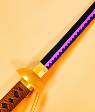 One Piece Gol D. Roger Ace Sword 1:1 Scale Anime Prop Replica Bamboo Sword