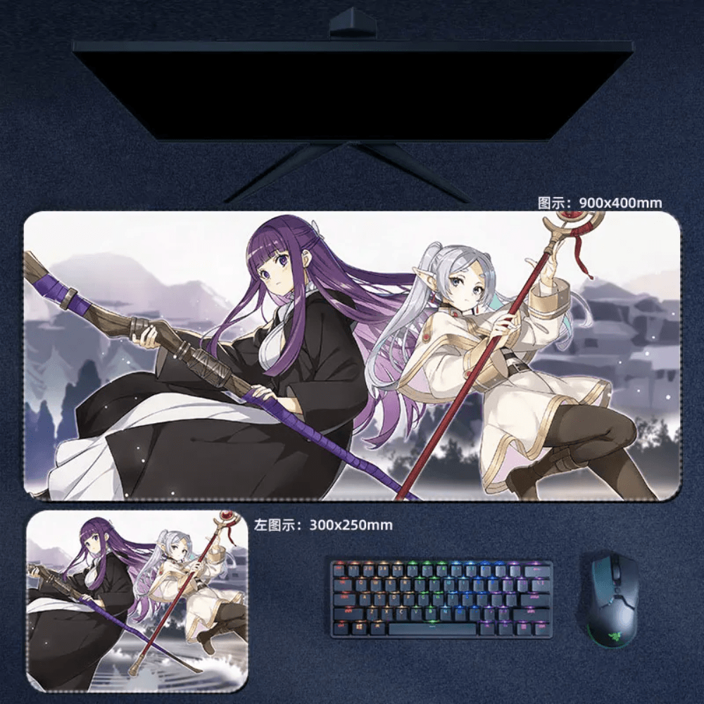 Frieren Beyond Journey's End Mouse Pad Frieren Fern Mouse Pad