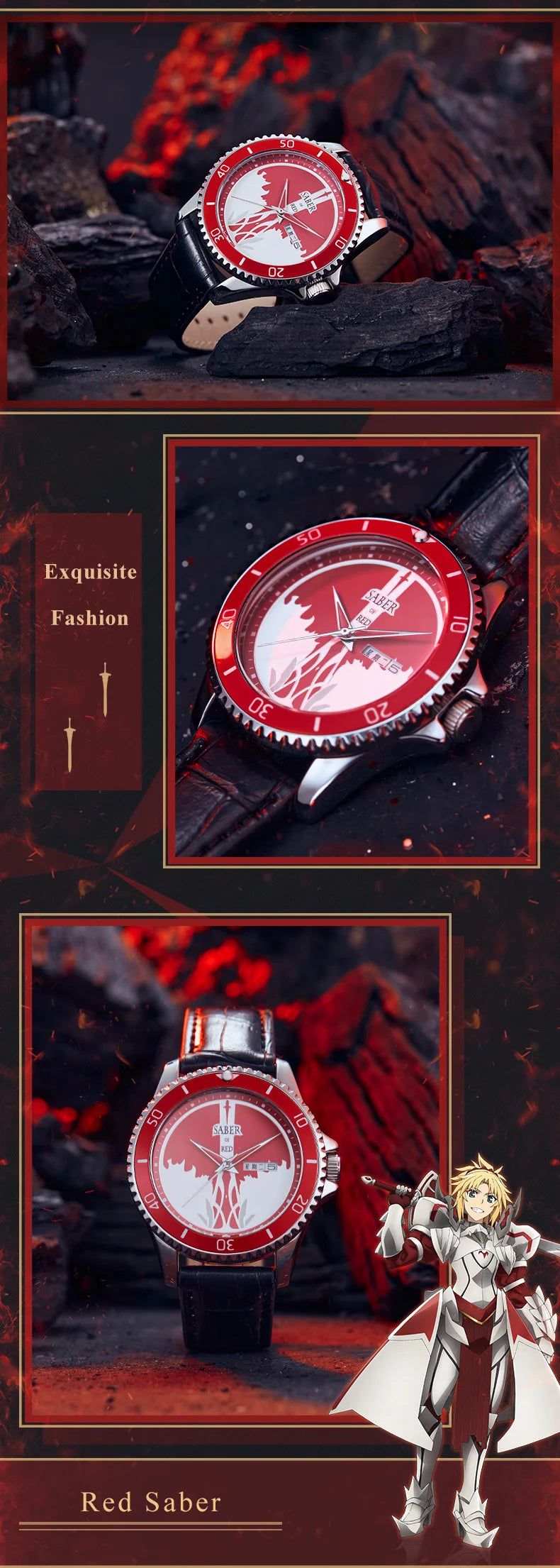 Fate Apocrypha Watch Mordred Red Saber Anime Watch