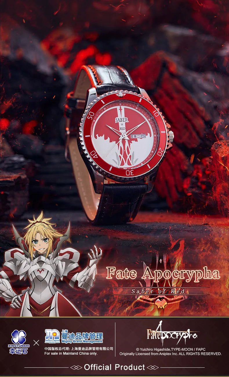 Fate Apocrypha Watch Mordred Red Saber Anime Watch