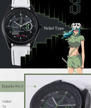 Bleach Watches Arrancar Grimmjow Nelliel Ulquiorra Anime Watches