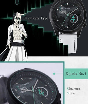 Bleach Watches Arrancar Grimmjow Nelliel Ulquiorra Anime Watches