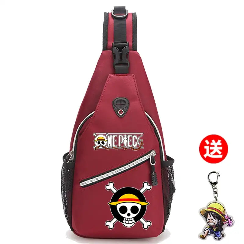 One Piece Shoulder Bag Oxford Cloth Anime Bag