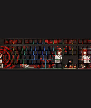 Chainsaw Man Makima Keycaps 108 Keys Anime Keycaps
