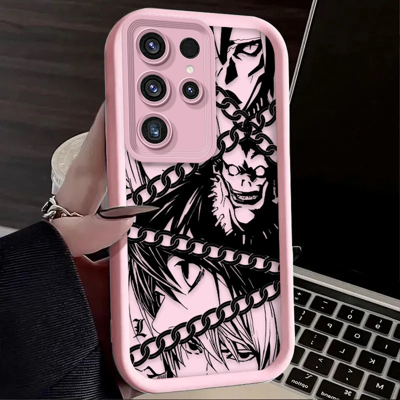 Death Note Panel Style Phone Case - For Samsung A and S Series