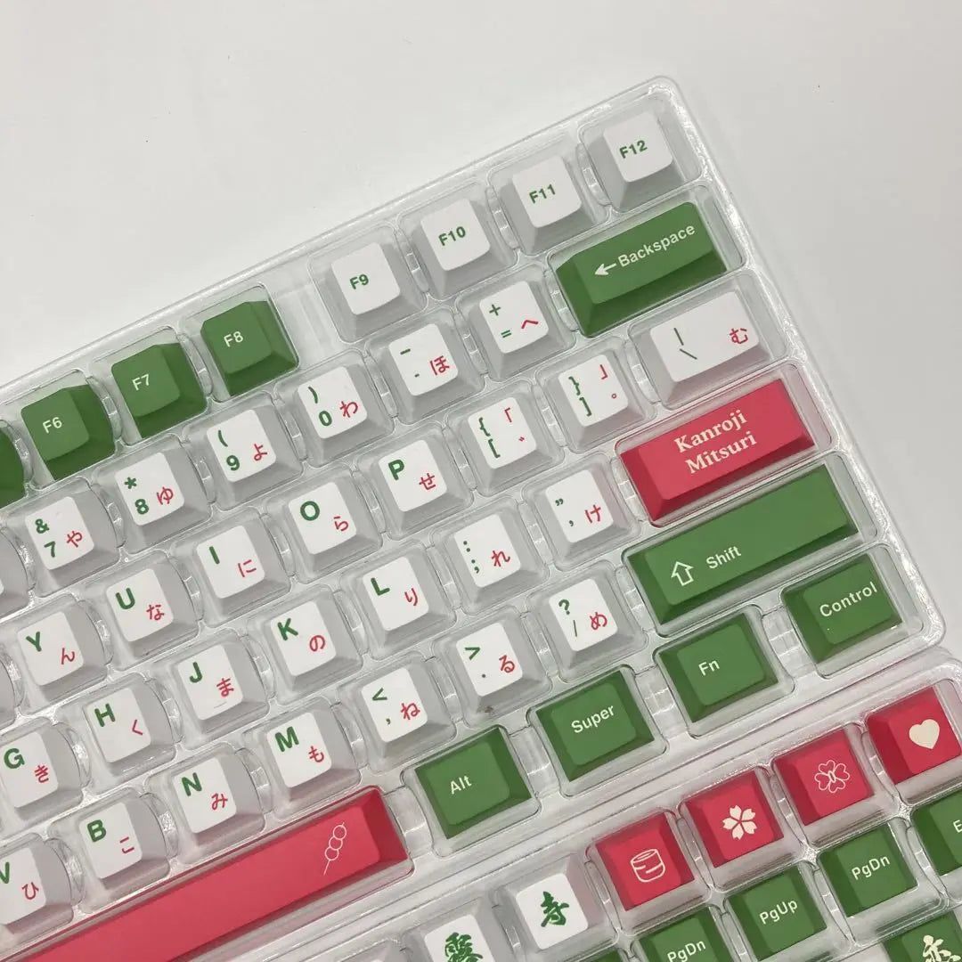 Demon Slayer Mitsuri Kanroji Keycaps For Keyboards 128 Keys