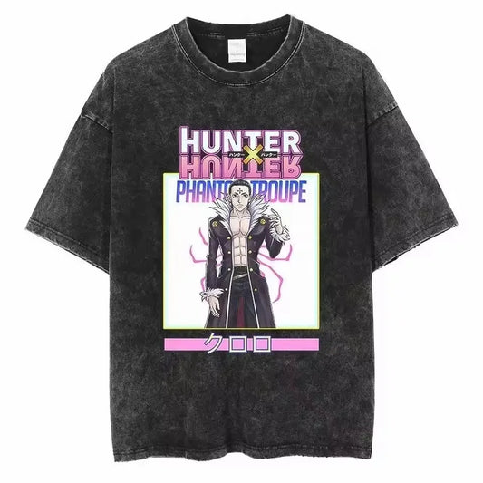 Hunter x Hunter Chrollo Shirt Vintage Oversized Style Anime Shirt