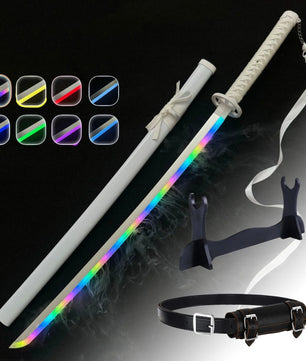 Bleach Rukia LED Vapor Fog Katana 1:1 Scale 40-Inch Prop Replica