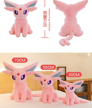 Pokemon Big Size Espeon Plush Sitting Pose ( 40cm / 50cm / 70cm)