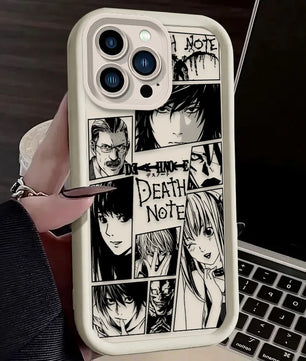 Death Note Panel Style Phone Case - For iPhone 11 to 17 Pro Max