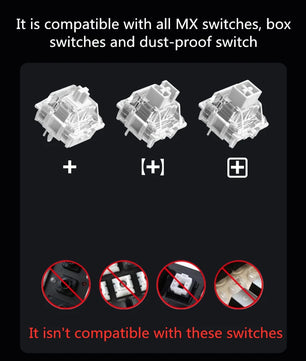 Chainsaw Man Makima Keycaps 108 Keys Anime Keycaps