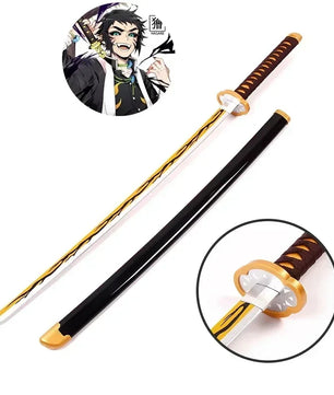 Demon Slayer Katana 1:1 Scale Anime Prop Replica Bamboo Sword