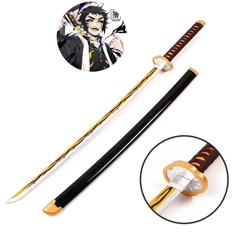 Demon Slayer Katana 1:1 Scale Anime Prop Replica Bamboo Sword