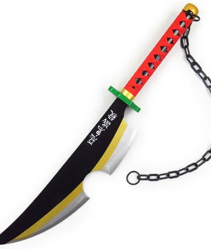 Demon Slayer Tengen Uzui Swords 1:1 Scale Anime Prop Replica