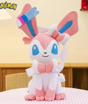 Pokemon Big Size Sylveon Plush Sitting Smile (25cm / 40cm / 55cm / 75cm)