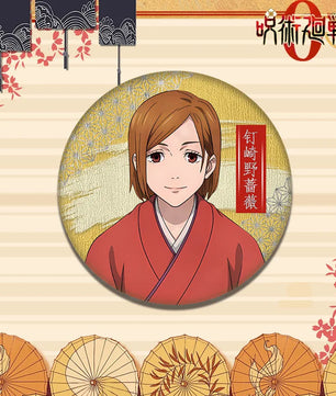 Jujutsu Kaisen Nobara Kugisaki Kimono Series Acrylic Stand Keychain Badge Set