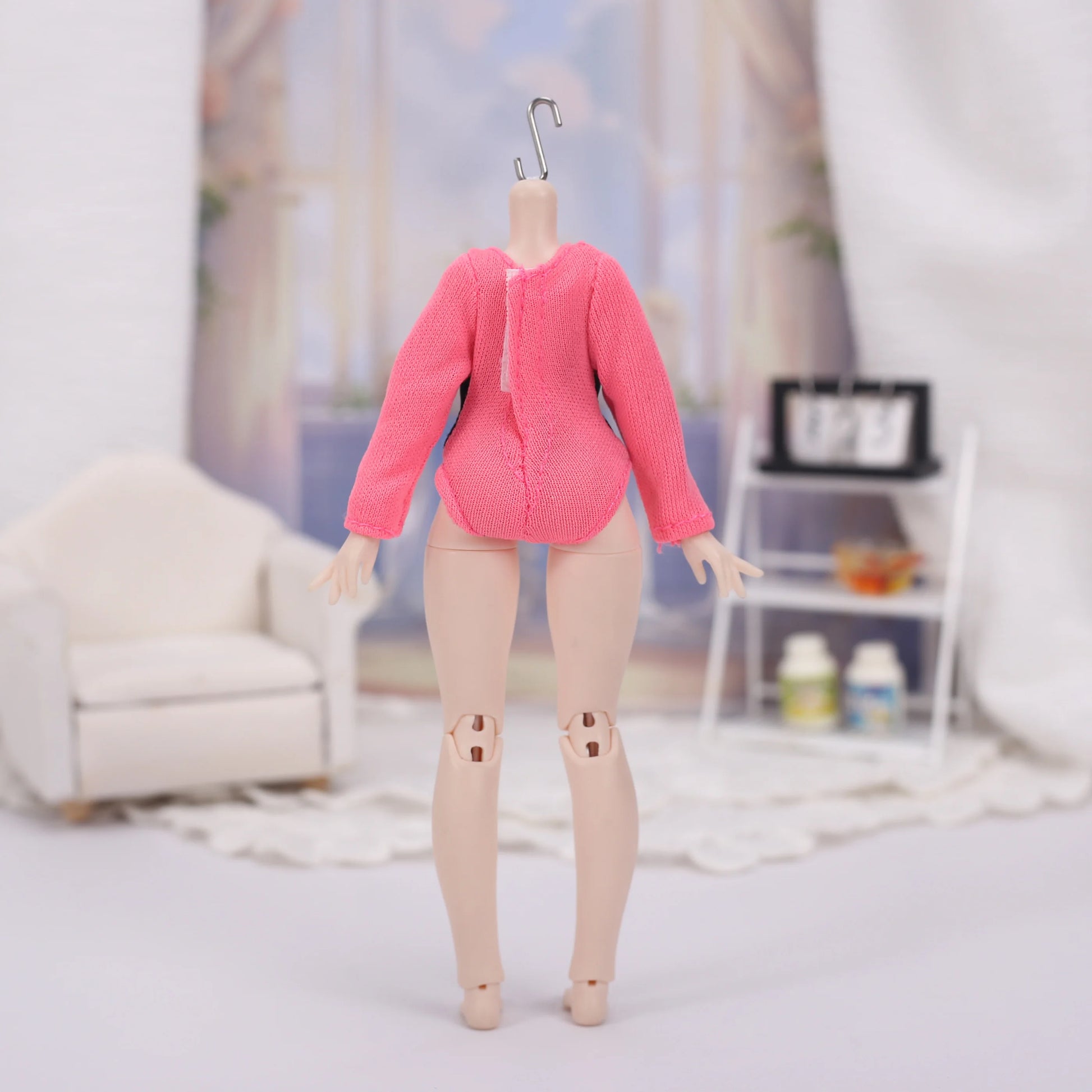 1/12 Scale Fitness Bodysuit Accessory For Female Action Figures
