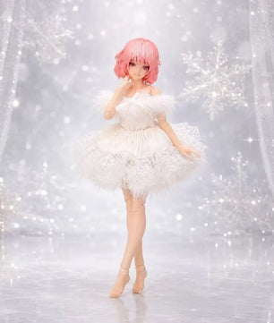 1/12 Scale Ballet Style Dress Accessory For Female Action Figures