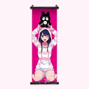 Oshi No Ko Ai Hoshino Anime Poster Canvas Scroll