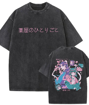 The Apothecary Diaries Maomao Shirt Vintage Style Washed T-Shirt