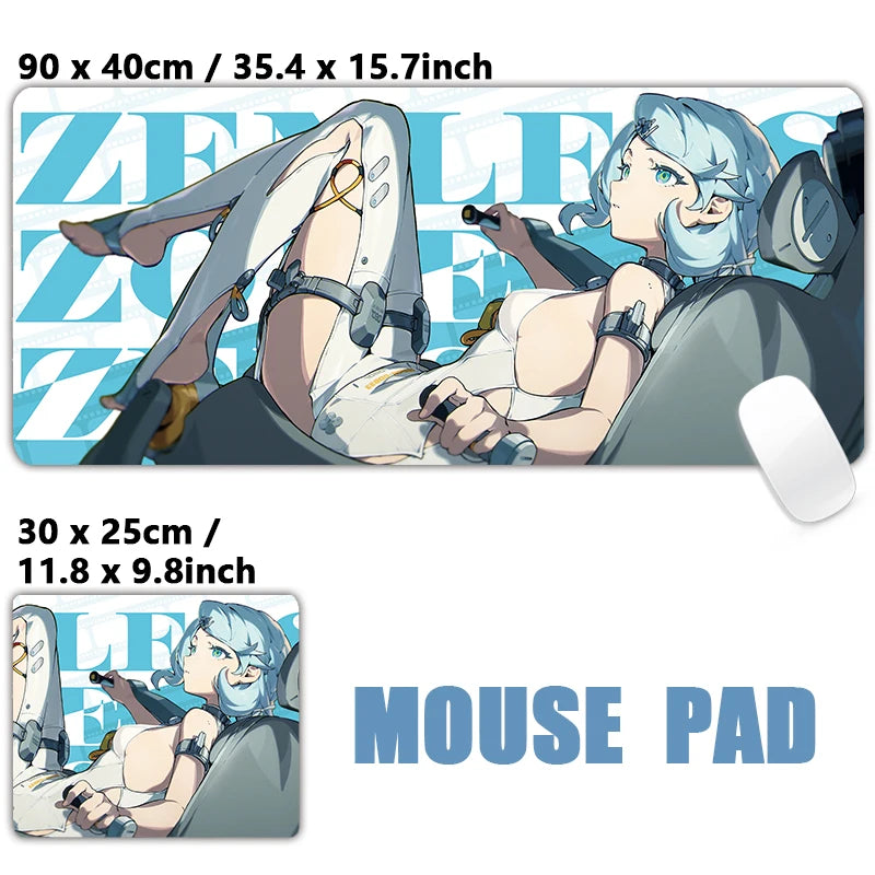 Zenless Zone Zero Seed Large Gaming Mouse Pad – Anime Desk Mat