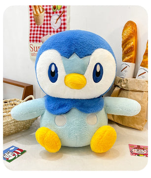 Pokemon Large Piplup Fluffy Sitting Plush 60cm Soft Anime Plush