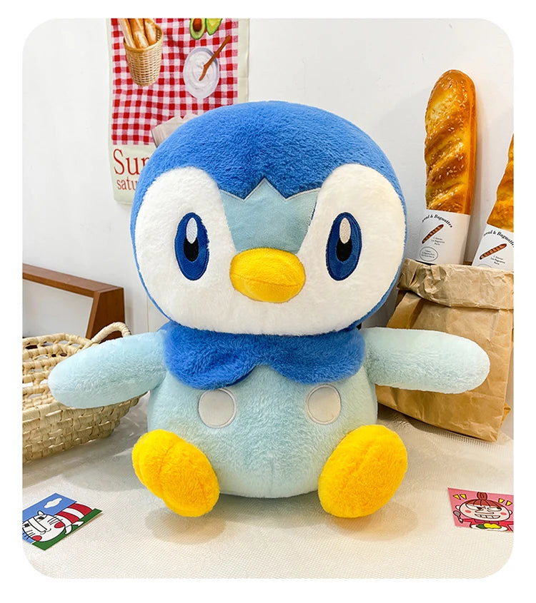 Pokemon Large Piplup Fluffy Sitting Plush 60cm Soft Anime Plush