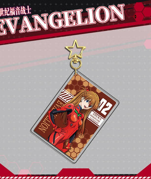 Evangelion Children 5-Piece Premium Keychain Accessory Set