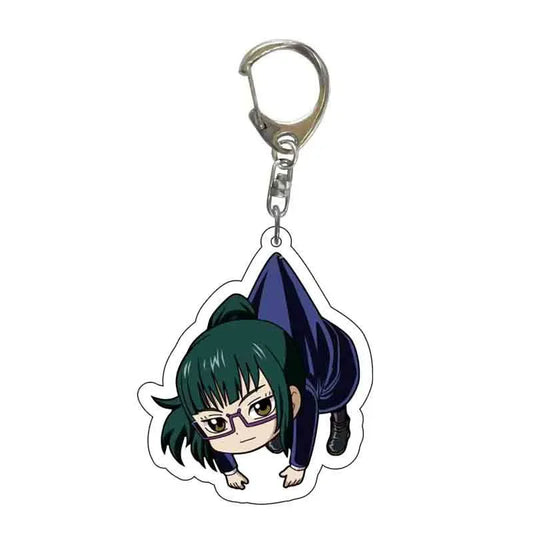 Jujutsu Kaisen Maki Zenin Dangling Keychain Bag Charm