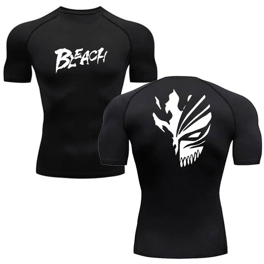 Bleach Anime Compression Shirt – Men's Breathable Rash Guard