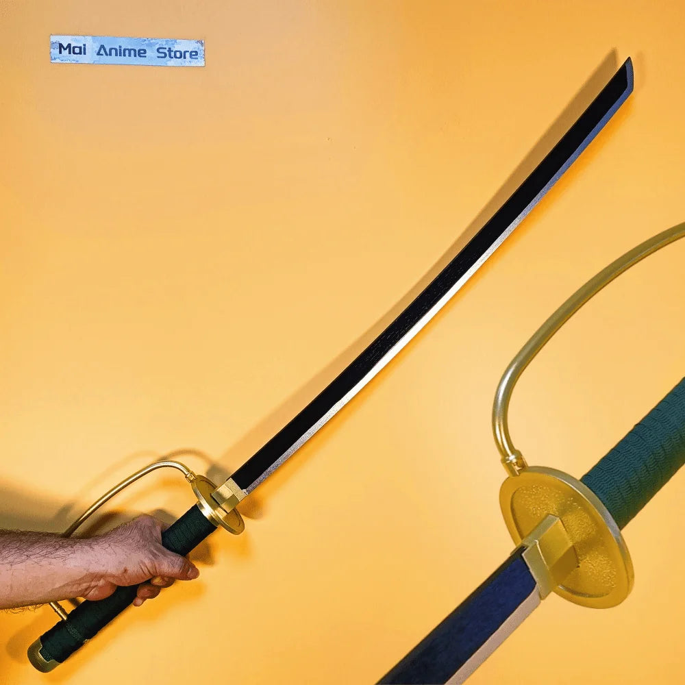 Shanks Gryphon Green-Handle Saber 1:1 Scale Anime Prop Replica Bamboo Sword
