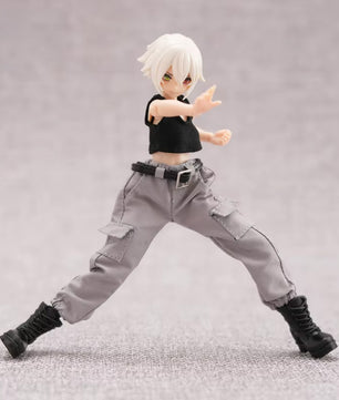 1/12 Scale Casual Shirt & Work Pants Set For 6-Inch Female Action Figures