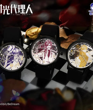 Link Click Vein, Xia Fei, Liu Xiao Slim Quartz Watch Anime Jewelry