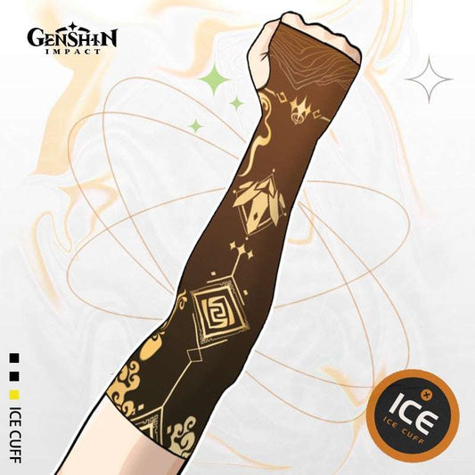 Genshin Impact Albedo Breathable Arm Sleeves Anime Sportswear