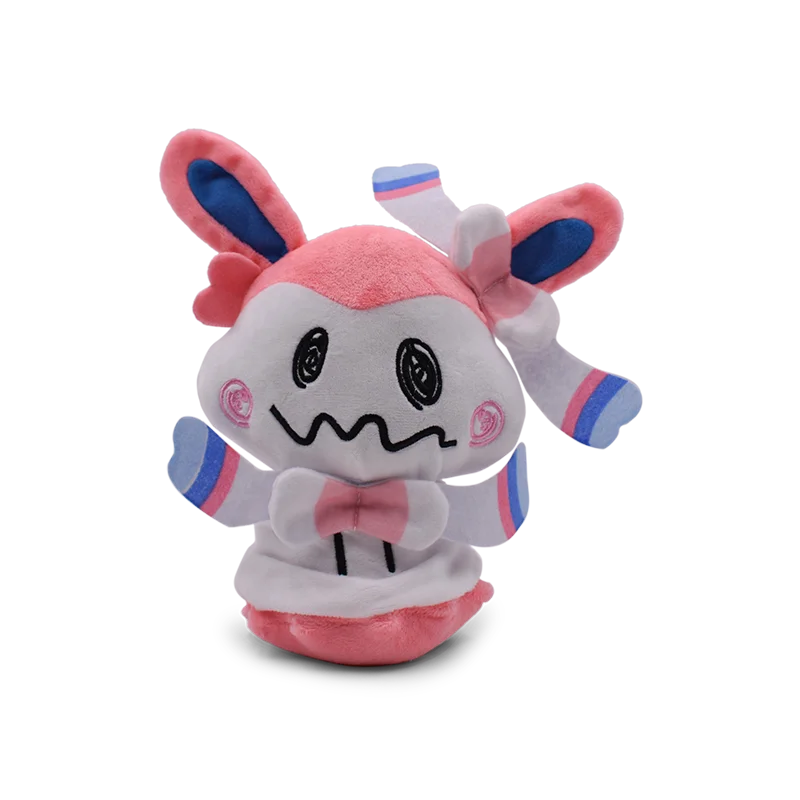 Pokemon Mimikyu Eeveelution Cosplay Plush Bundle – 8-Inch Full Collection
