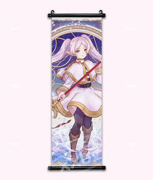 Frieren Beyond Journey's End Frieren Anime Poster Canvas Scroll