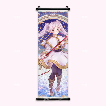 Frieren Beyond Journey's End Frieren Anime Poster Canvas Scroll