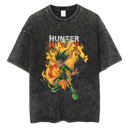 Hunter x Hunter Gon Shirt Oversized Style Anime Shirt