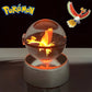 Pokemon Ho Oh Figure 3D Crystal Ball Night Light Lamp