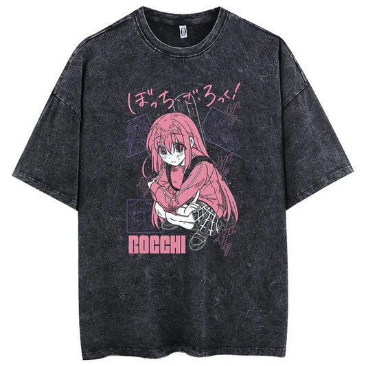 Bocchi The Rock Hitori Gotoh Shirt Oversized Style Anime Shirt